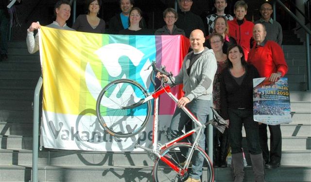 Carola op de Alpe d'Huez 